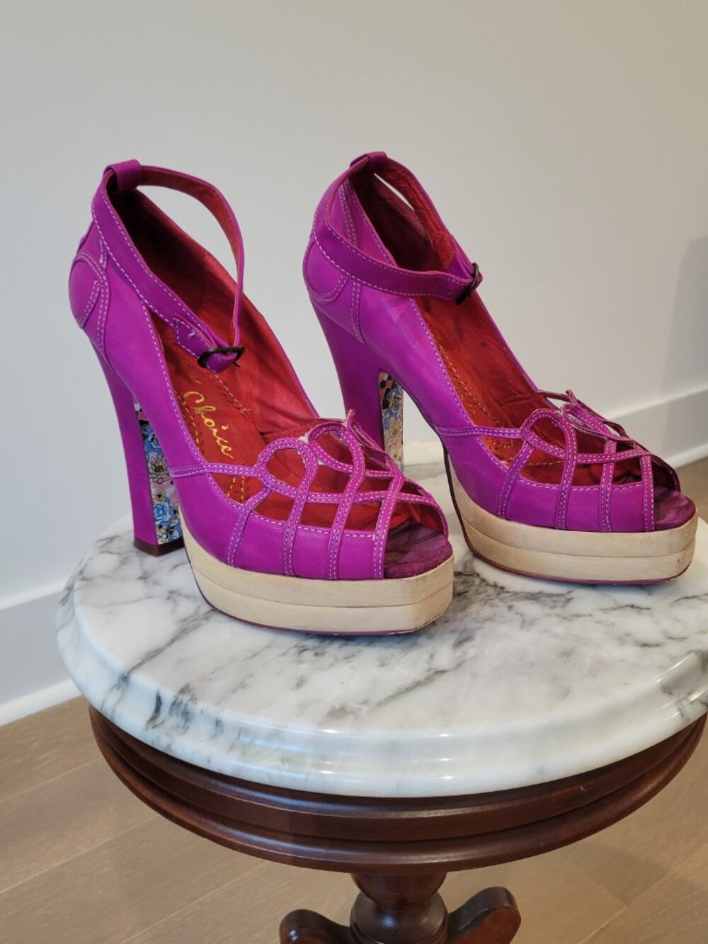 IRREGULAR CHOICE "Harlequin" Platform